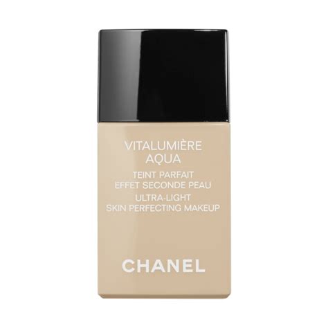 vitalumière aqua chanel 30 beige|Chanel vitalumière aqua sunscreen.